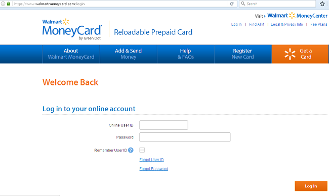 Walmart Money Card Login - Login, Check Balance, Customer Service