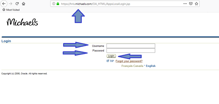hris michaels employee login